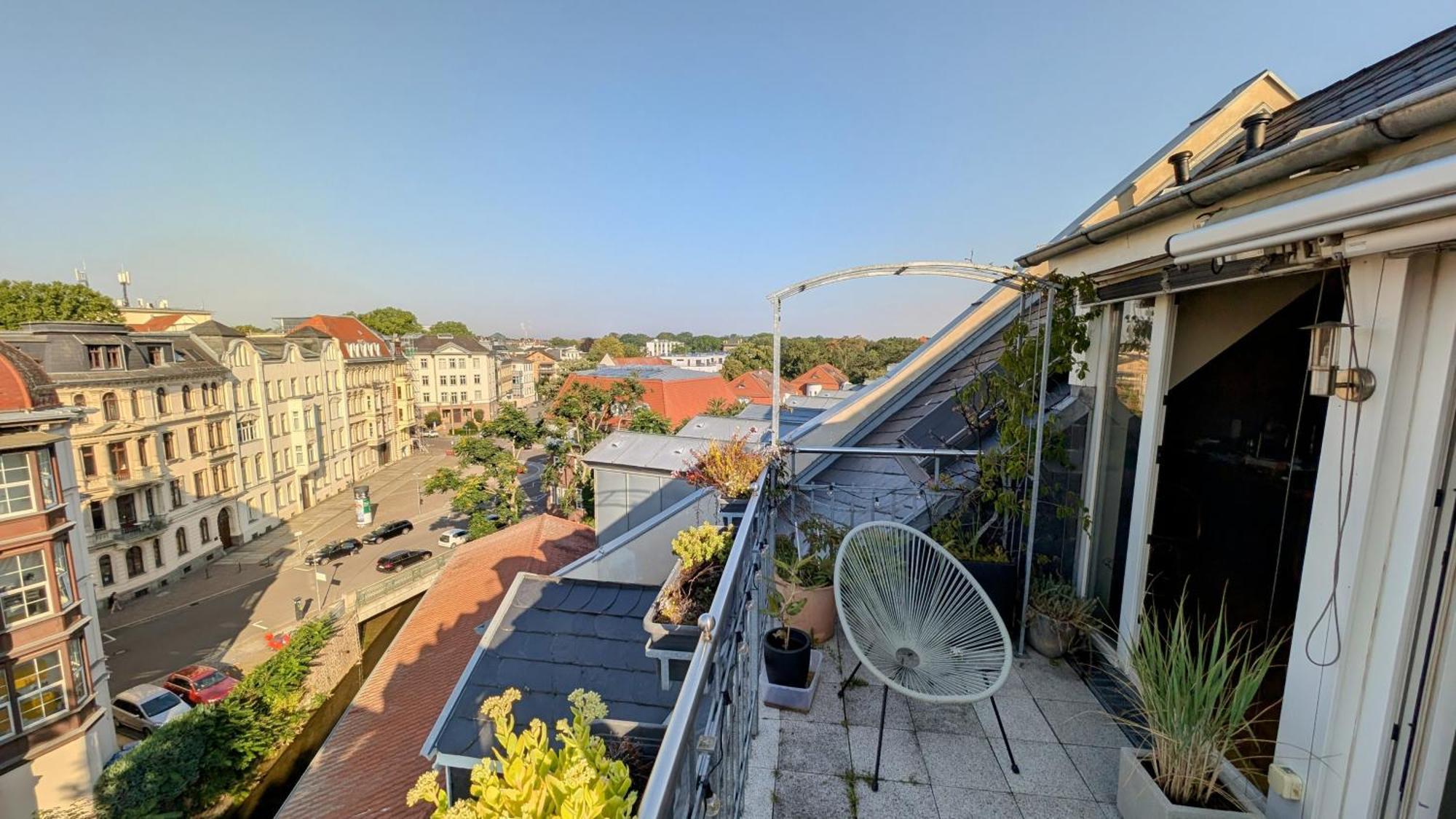 Grosszuegige Maisonette Ueber Dem Leipziger Zentrum *