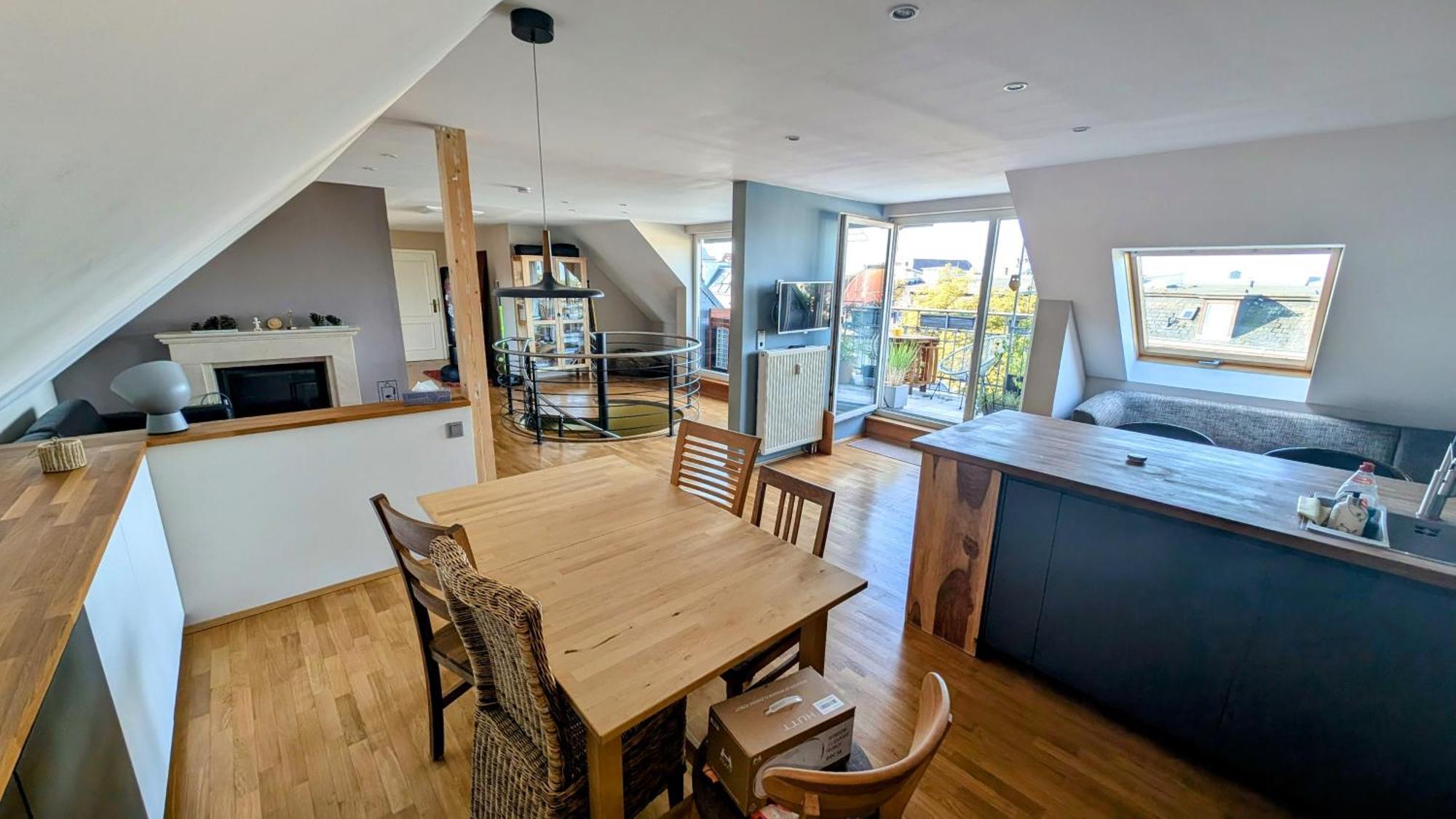 Grosszuegige Maisonette Ueber Dem Leipziger Zentrum Apartment Leipzig